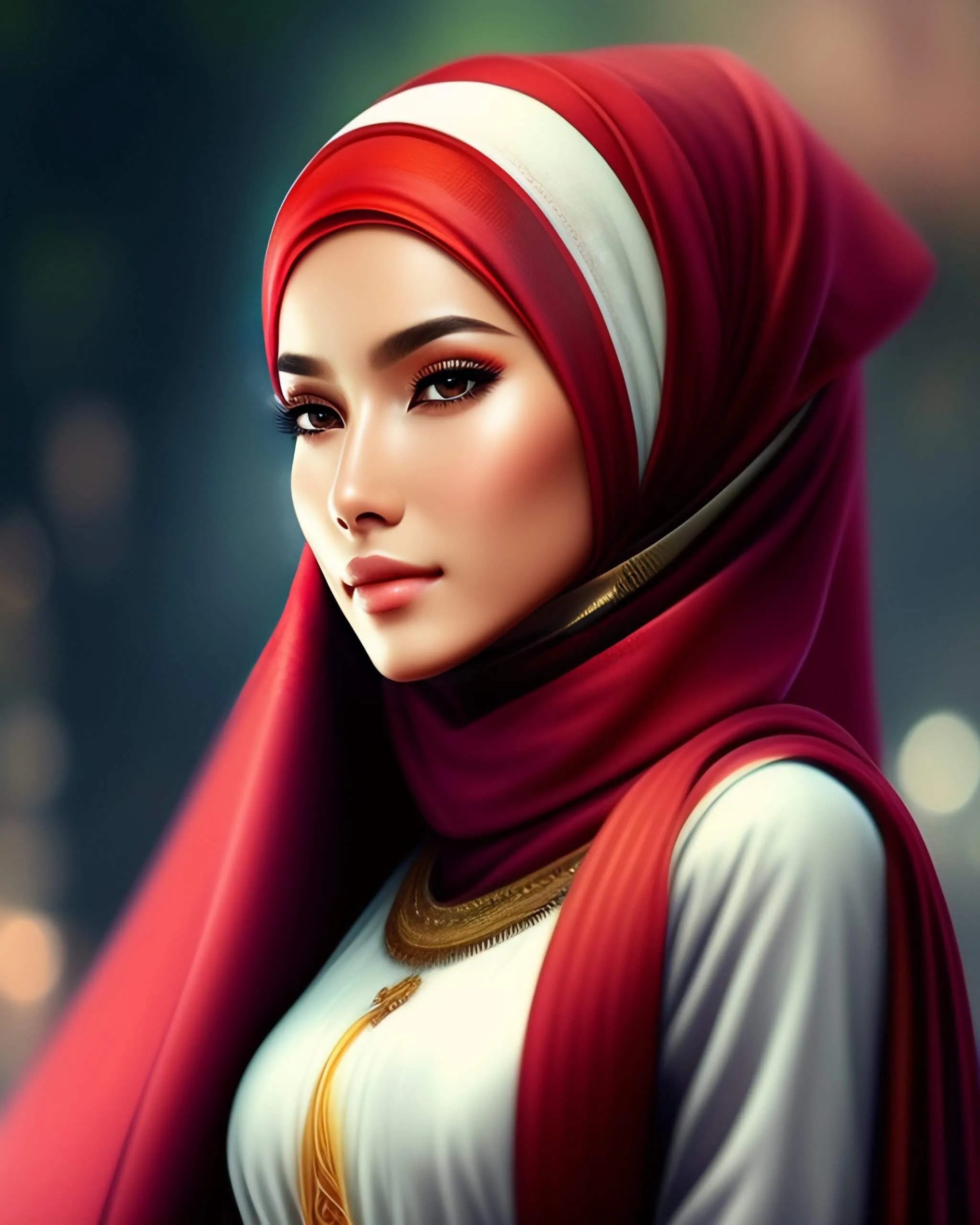 Cute hijab girl